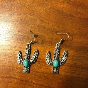 Cactus earrings